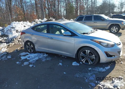 2015 Hyundai Elantra Sport из США, поврежденный, VIN KMHDH4AH0FU372120